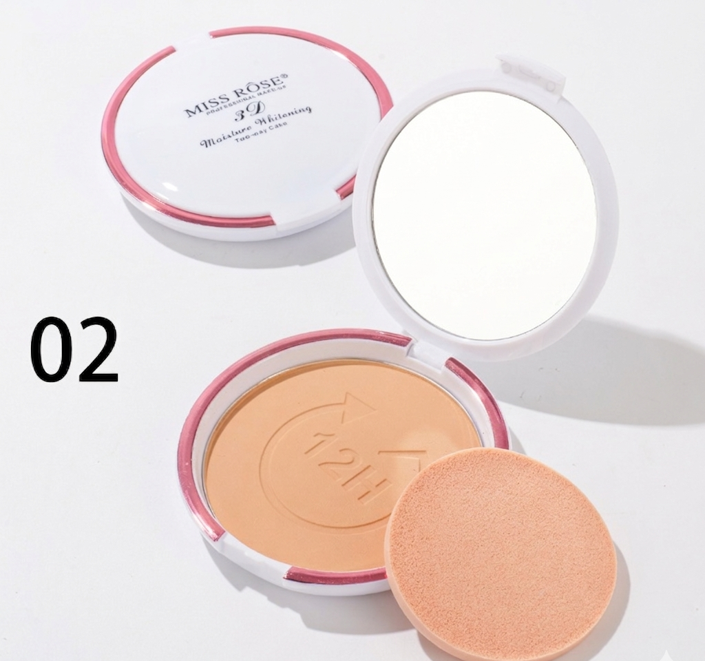 Miss Rose Two-Way Compact Powder - sponge