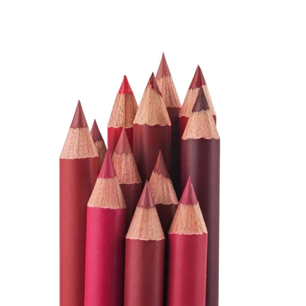 Miss Rose Waterproof Lip Liner Set - liner tip precision detail