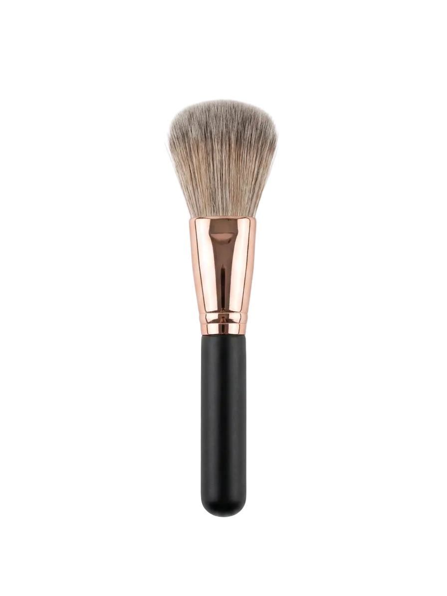 Large Dome Powder & Blush Brush - powder application in use