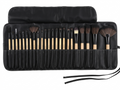 Bobbi Brown 24-Piece Professional Makeup Brush Set with Wrap Leather Pouch