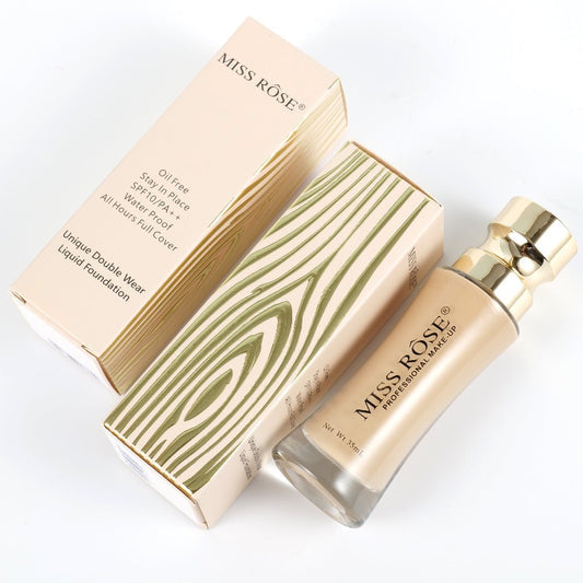 Miss Rose Double Wear Foundation - bottle