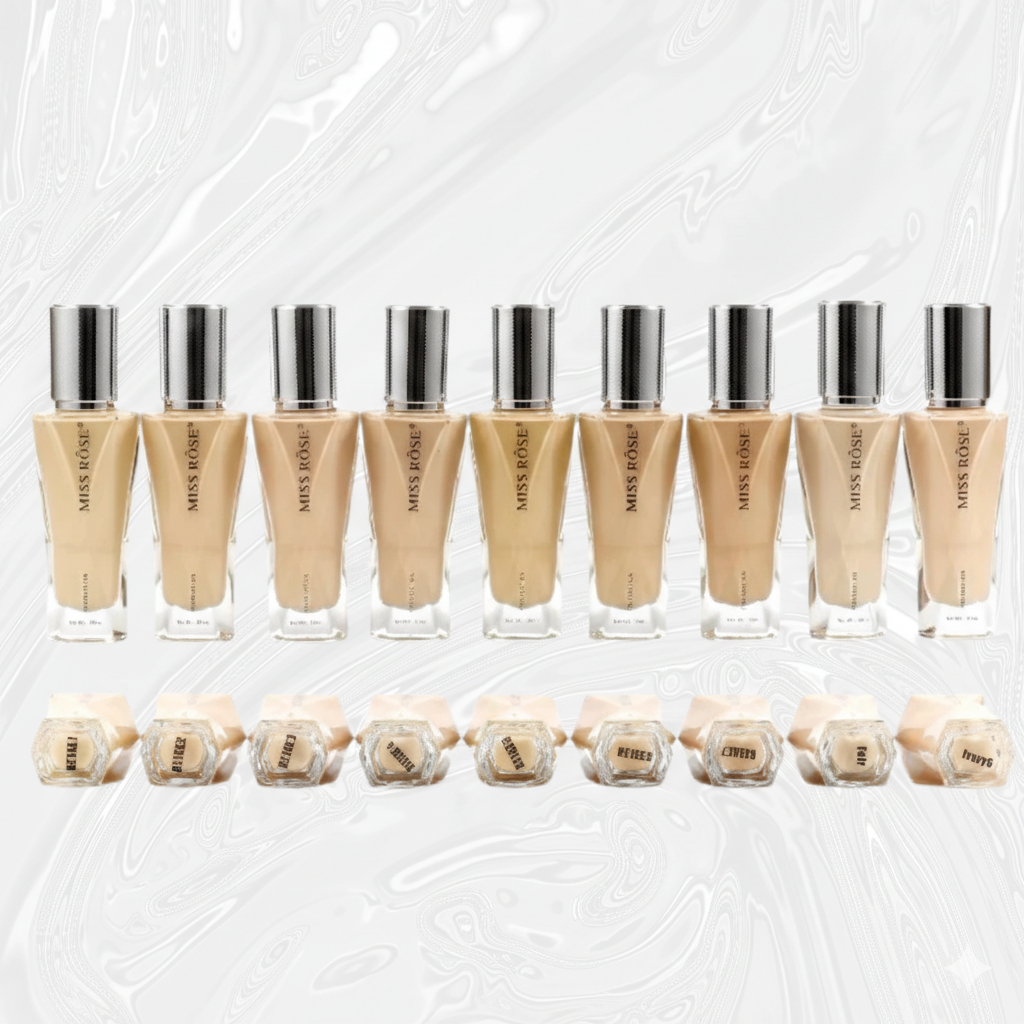 Miss Rose Crystal Ice Foundation - texture