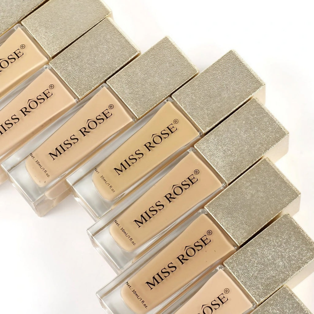 Miss Rose Glazed Cuboid Foundation - shades
