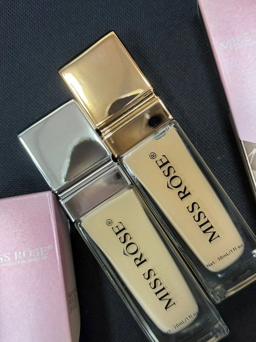 Miss Rose Silk Foundation - bottle