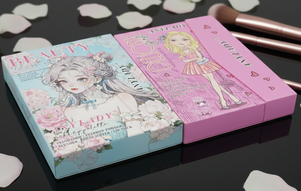 AnyLady Mini Travel Makeup Palette for Complete Face Glow
