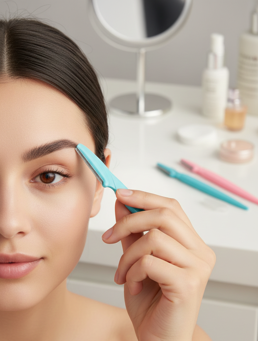 Face Eyebrow Razor Set - razors detail