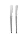 Professional Large 2-pcs Foot Rasp & Callus Remover – heavy-duty stainless steel pedicure scraper