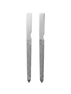 Professional Large 2-pcs Foot Rasp & Callus Remover – heavy-duty stainless steel pedicure scraper