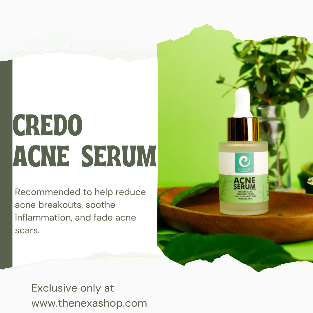 Credo Face Serum Collection | 24K Gold, Acne, Hyaluronic & Vitamin C