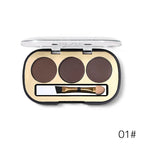 Miss Rose 3 Colors Eyebrow Powder Defined Natural Brows