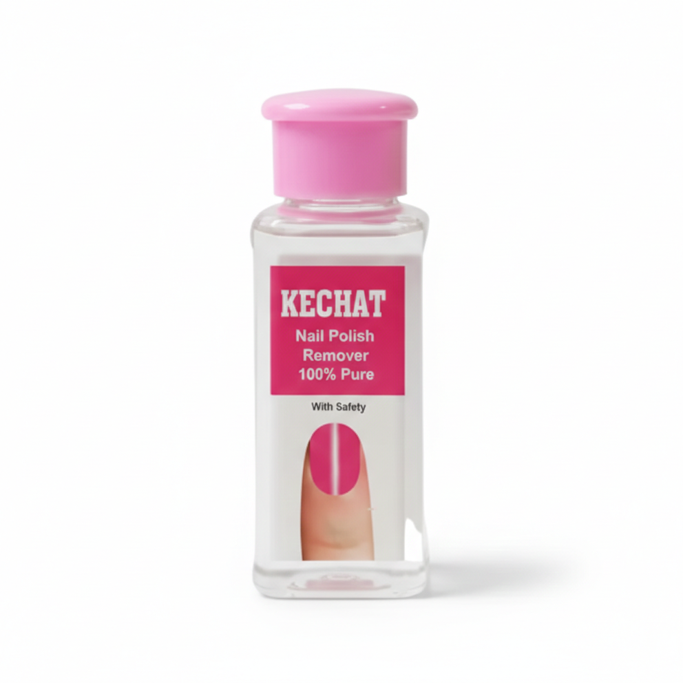 Kechat Nail Polish Remover 100% Pure Gentle Nail Cleaner Liquid