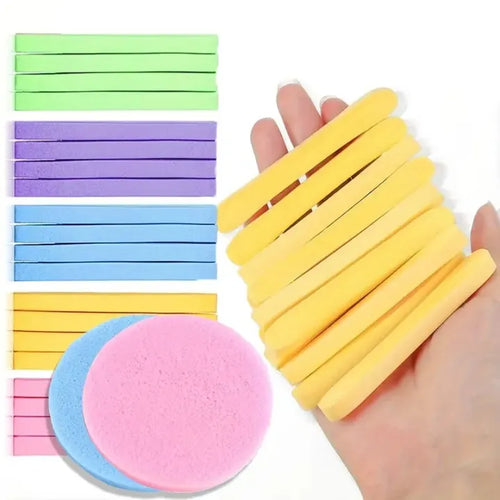 Makeup Sponge Wedges Set 12pcs Soft Cosmetic Blending Sponges