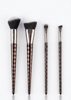 Goodchange Professional Makeup Brush Set – 4-piece diamond handle series for face and eyes