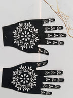 Full Hand-Small Hand & Feets Henna Sticker Template | Easy Mehndi Design
