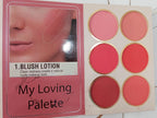 TV Parlour 5-in-1 My Dreamy Palette - blush section
