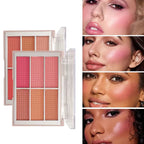Miss Rose 6 Color Rubik Cube Matte Blusher Palette