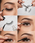 ANJEER 6D Fashion Eyelash Set – 5 pairs premium multi-layered false lashes