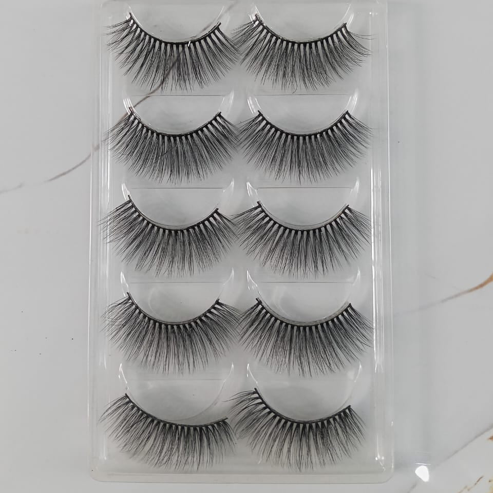 ANJEER 6D Fashion Eyelash Set - layered lash styles