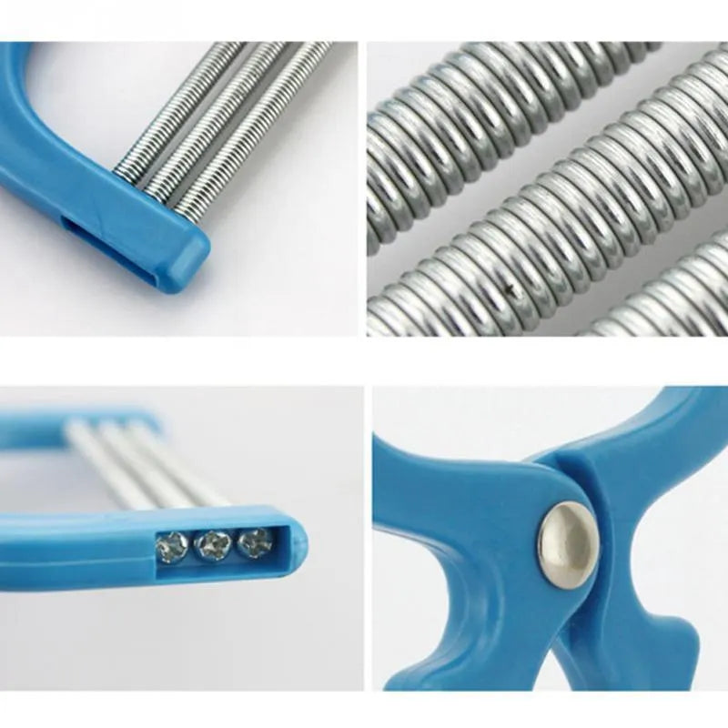 Epiroller Face Hair Remover Tool - in use
