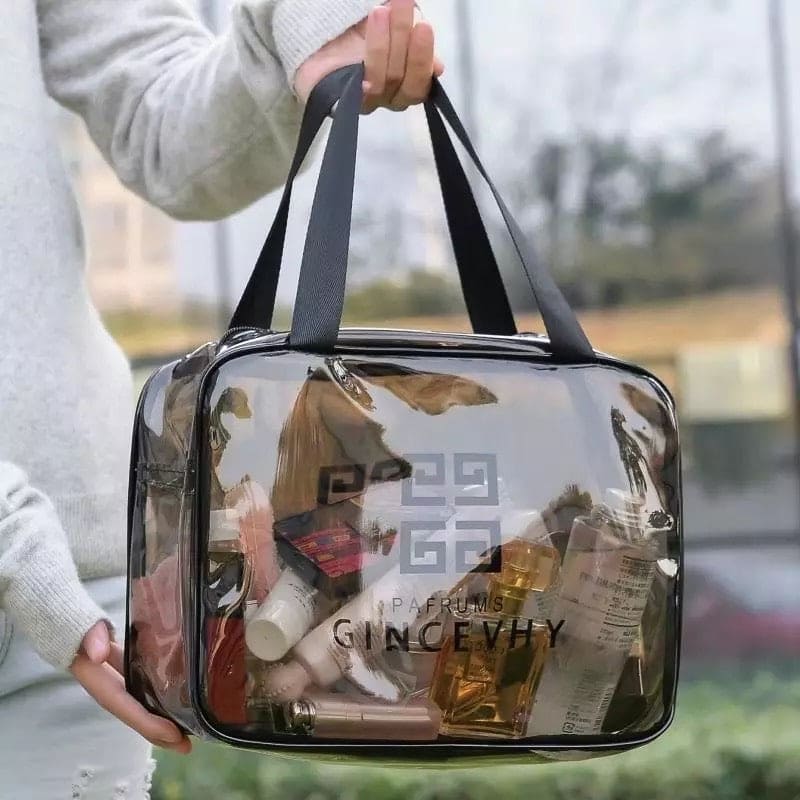 GIVENCHY Transparent Makeup Bag - packaging detail