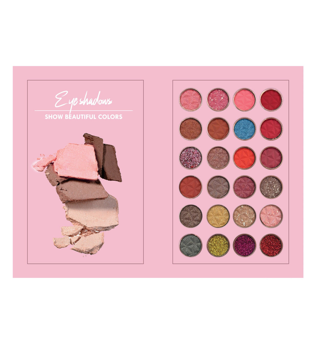 Diary Of Art Ultimate Makeup Palette - eyeshadow section