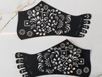 Full Hand-Small Hand & Feets Henna Sticker Template | Easy Mehndi Design