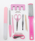 Areej Professional Beauty Tool Kit 9 Pcs Manicure Pedicure Nail Care Set