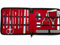 Professional 17-Piece Manicure & Pedicure Heavy Duty Grooming Kit with Zipper Case