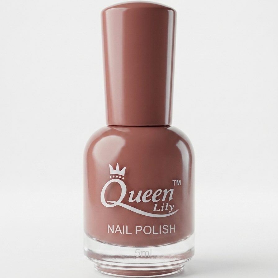 Queen Lily Nail Polish Premium Nude Glossy Nail Color