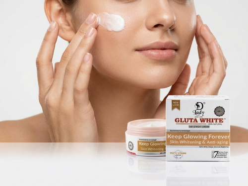 Gluta White 100% Natural Day & Night Whitening & Anti-Aging Cream