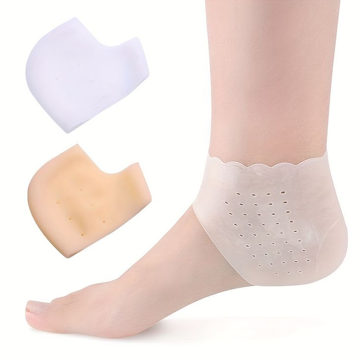 Silicone Heel Protectors – thickened anti-slip heel socks for pain relief and cracked heels
