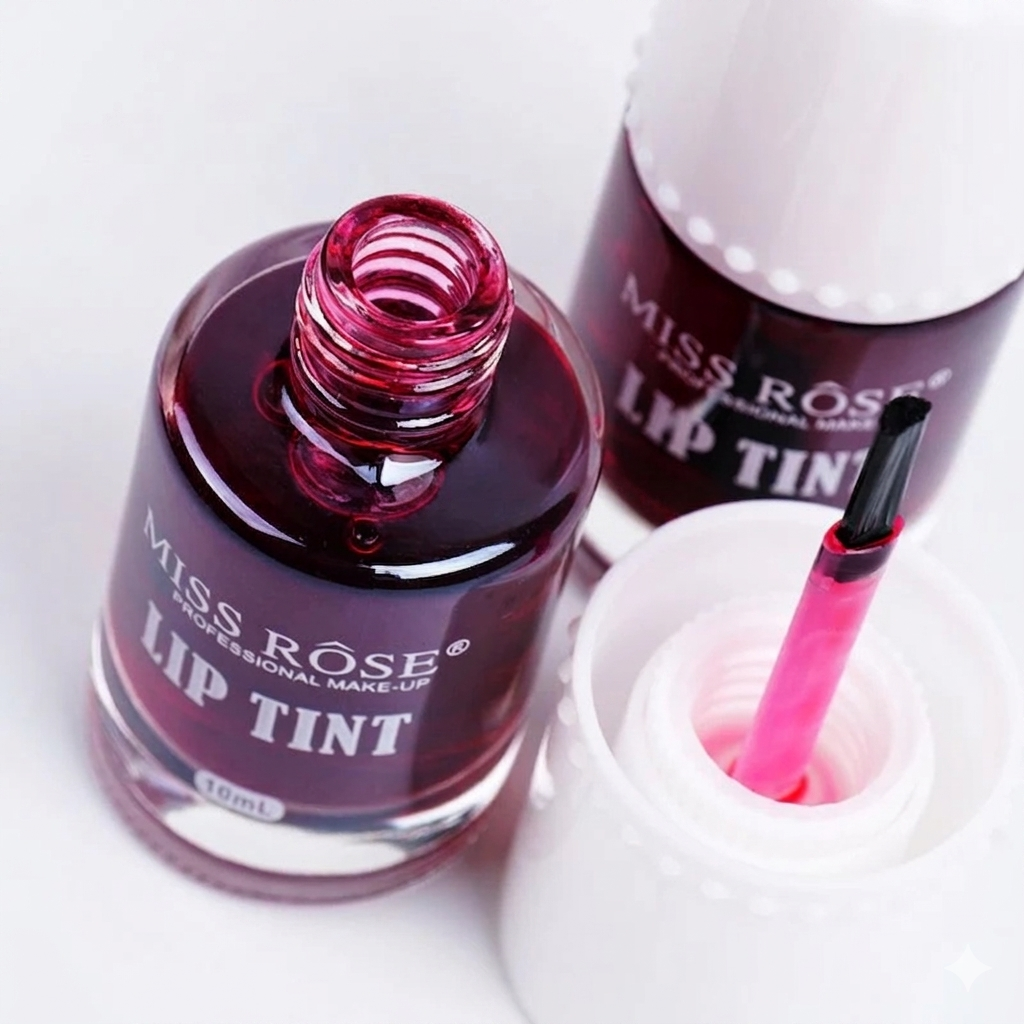 Miss Rose Lip Tint - on lips