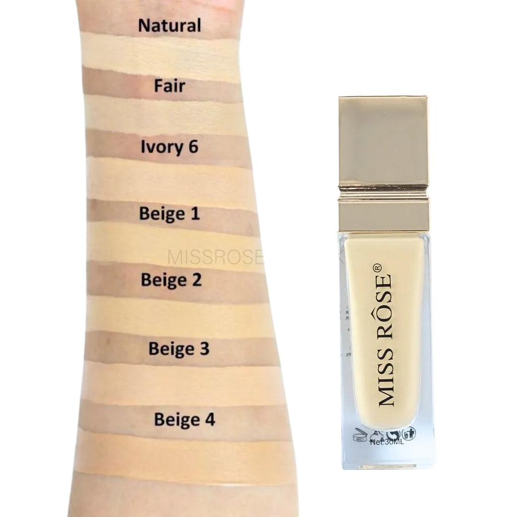 Miss Rose Silk Foundation - detail