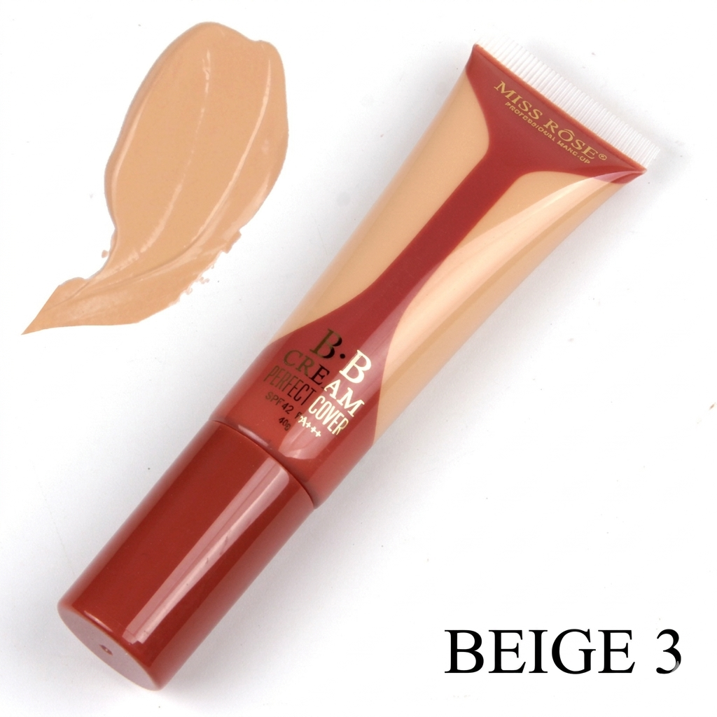 Miss Rose Perfect Cover BB Cream - Natural Flawless Finish