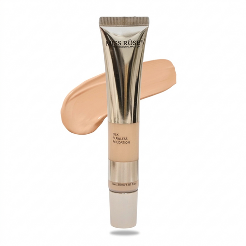 Miss Rose Silk Flawless Foundation Long-Lasting Liquid Base