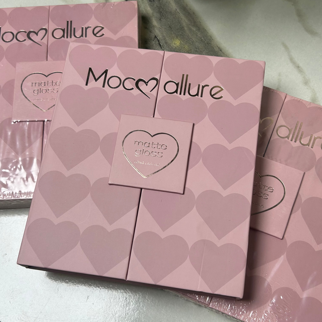 Mocallure Matte Lip Gloss Collection - packaging detail
