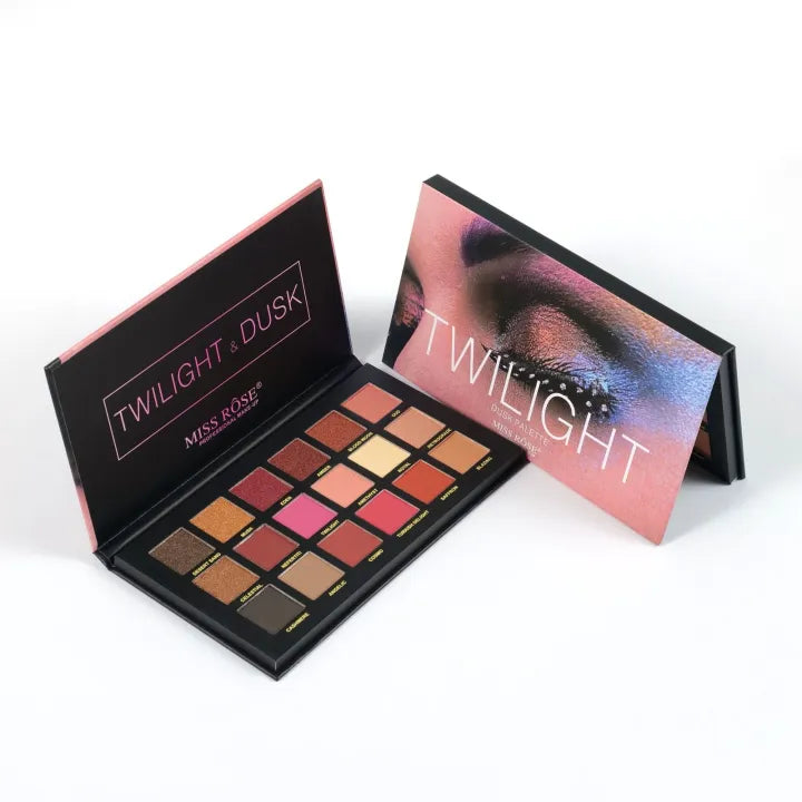 Miss Rose Twilight Dusk Eyeshadow Palette - matte shades