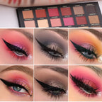 Miss Rose Twilight Dusk Eyeshadow Palette - shimmer shades