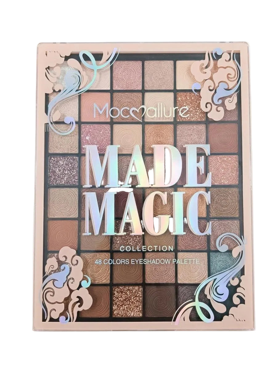 Mocallure Made Magic 48-Colors Eyeshadow Palette for Rich Eye Looks