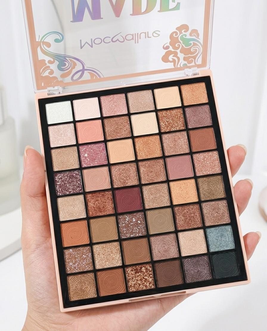 Mocallure Made Magic 48-Colors Eyeshadow Palette for Rich Eye Looks