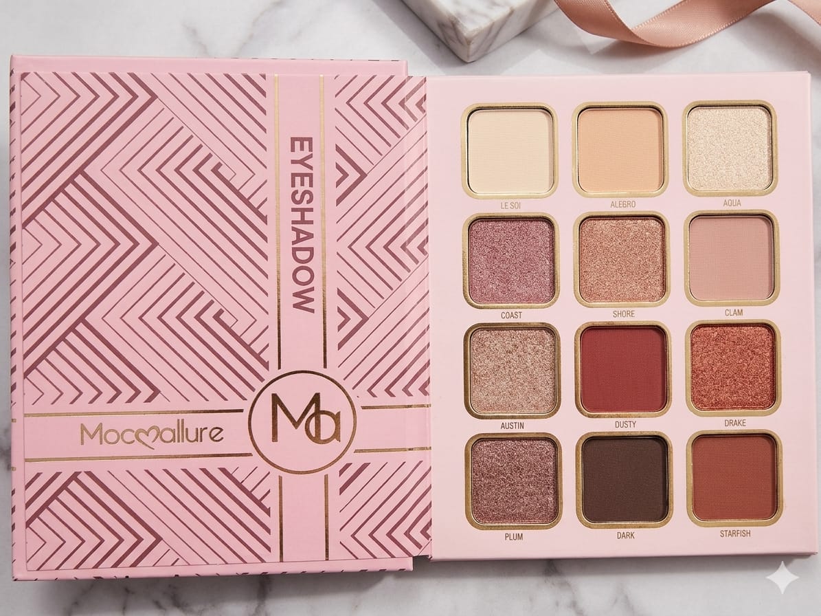 Mocallure 4-in-1 Makeup Kit Eyeshadow Palette – Multi Shade Beauty Book