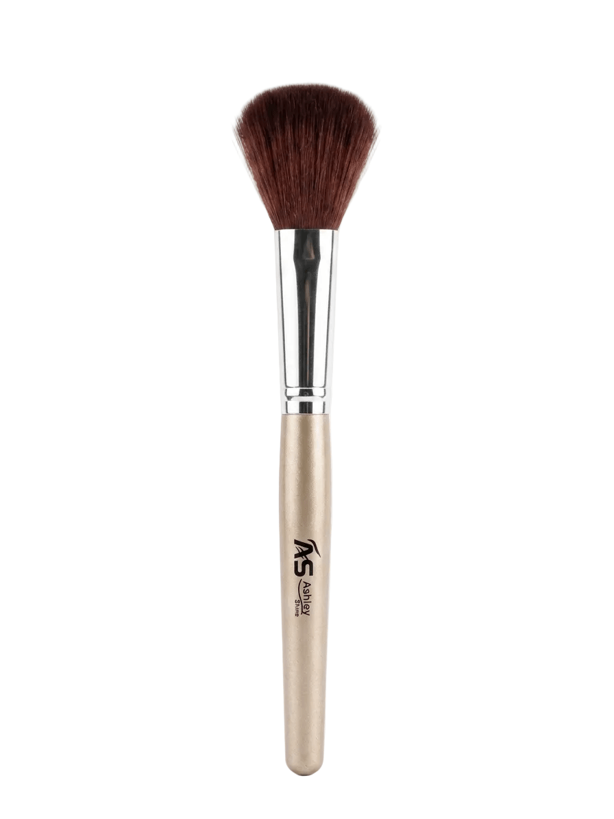 Ashley Shine Professional Small Face Brush / Highlight Powder & Blush Brush – Ultra-Soft Synthetic Bristles - The Nexa Shop