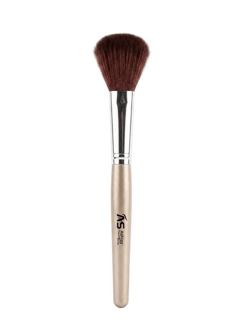 Ashley Shine Professional Small Face Brush / Highlight Powder & Blush Brush – Ultra-Soft Synthetic Bristles - The Nexa Shop