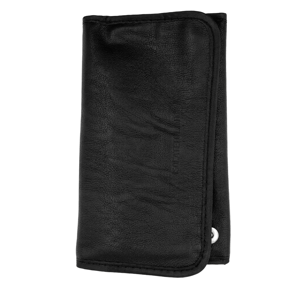 Babbi Brown 12-Piece Premium Makeup Brush Set with Leather Pouch - The Nexa Shop