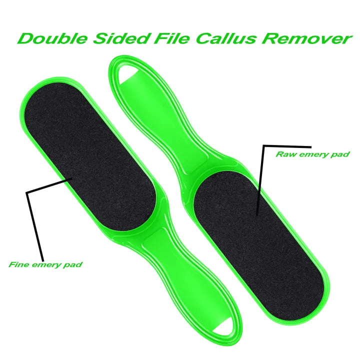 Double-Sided Foot File & Callus Remover - coarse filing surface