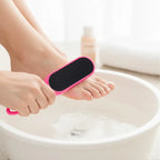 Double-Sided Foot File & Callus Remover - callus removal in use