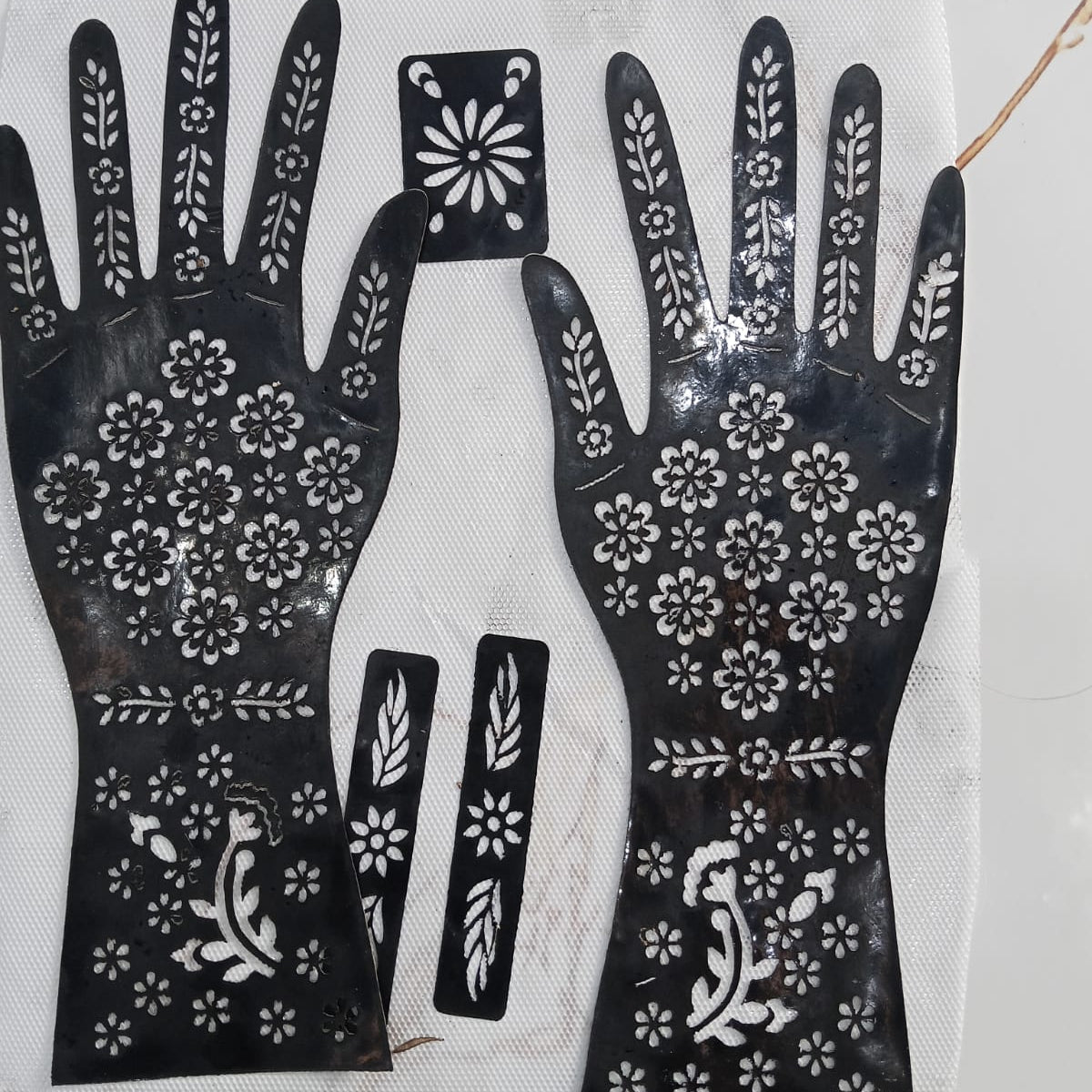 Full Hand Henna Sticker - feet design