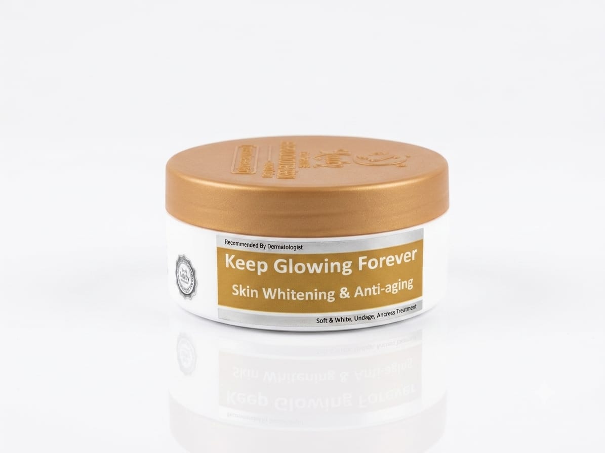 Gluta White 100% Natural Day & Night Whitening & Anti-Aging Cream