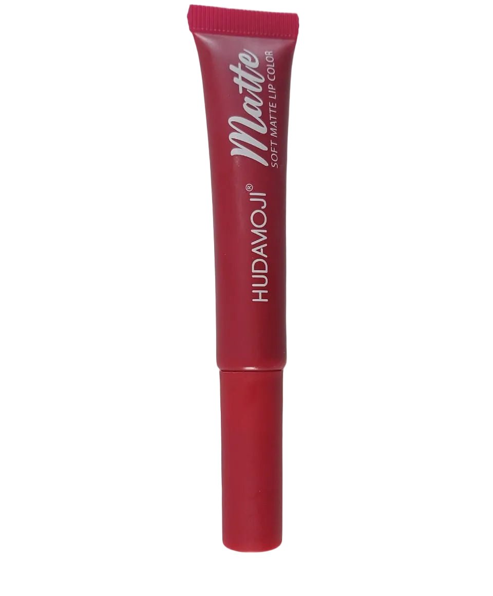 Huda Moji Soft Matte Lip Gloss – Velvet Smooth Long - Lasting Liquid Lipstick (1 pc) - The Nexa Shop