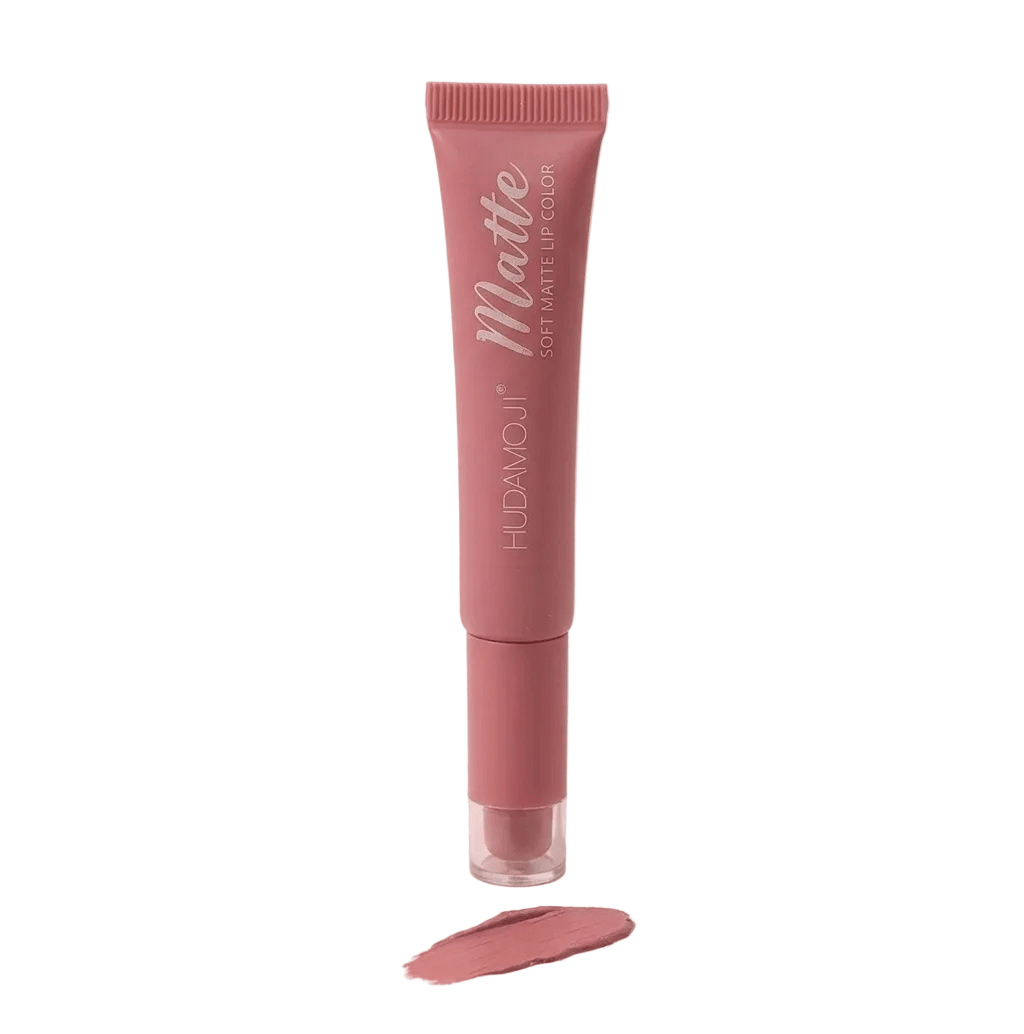 Huda Moji Soft Matte Lip Gloss – Velvet Smooth Long - Lasting Liquid Lipstick (1 pc) - The Nexa Shop